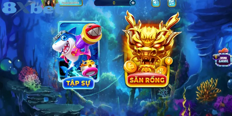 Bắn Cá Long Thần – Săn cá kịch tính, thưởng lớn tại 8xbet